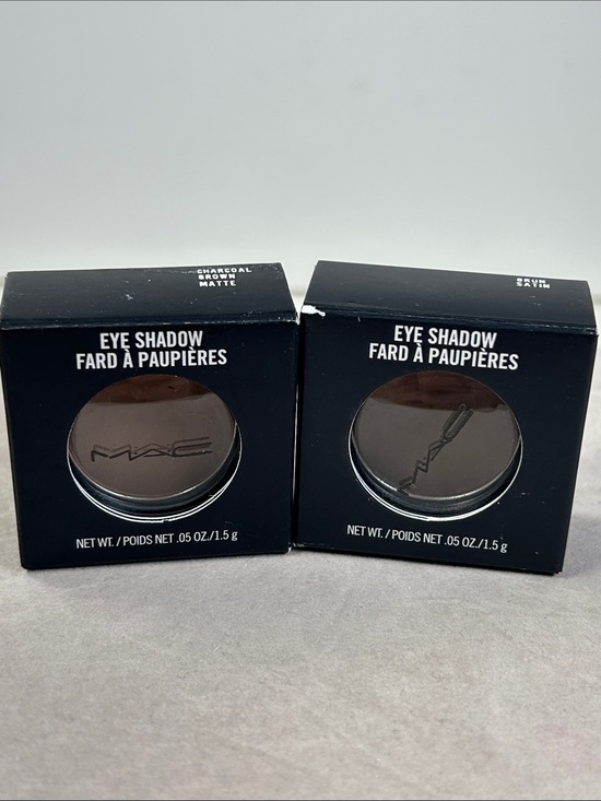 MAC Cosmetics Other - MAC Eye Shadow - Charcoal Brown Matte & Brun Satin